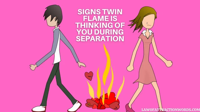 signs twin flame is thinking of you
